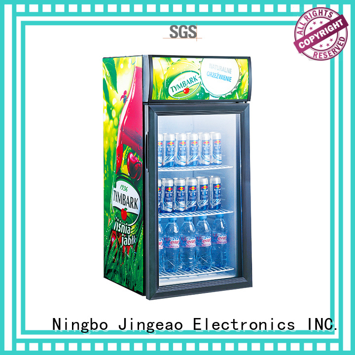 Jingeao beverage commercial display refrigerator type for restaurant