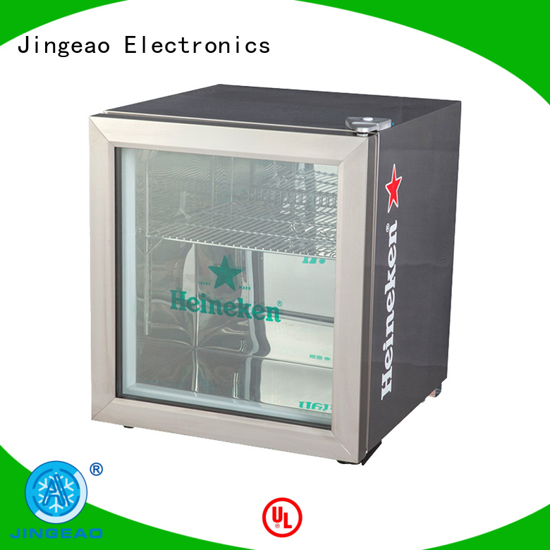 Jingeao energy saving commercial drinks cooler certifications for company