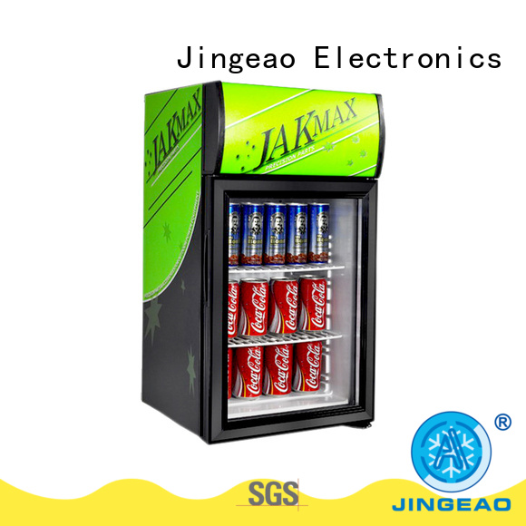 Jingeao cooler commercial display fridges application for bakery