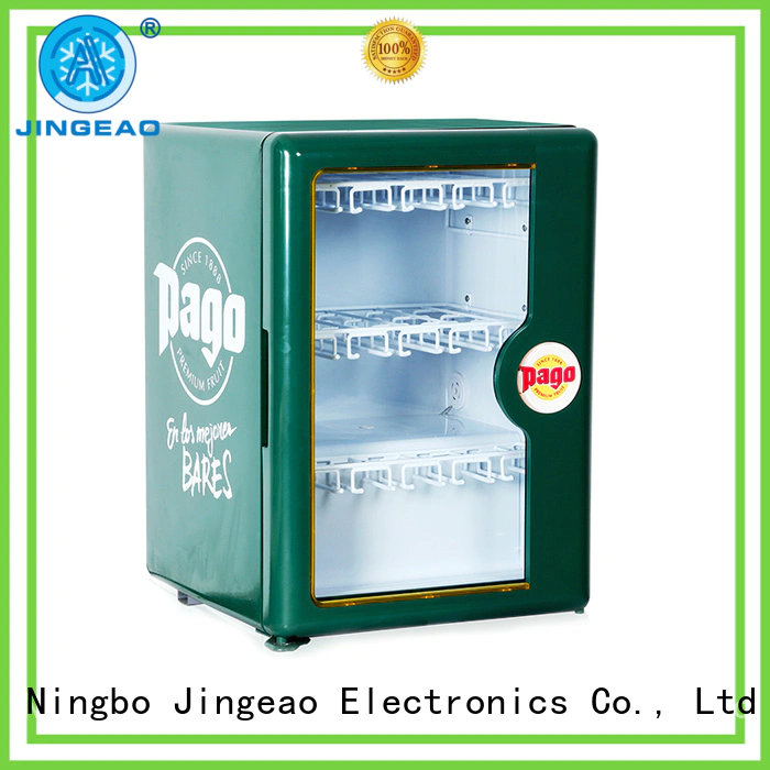 Jingeao fridge drink display cooler environmentally friendly for hotel
