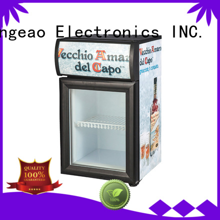 Jingeao popular glass front fridge package for bakery