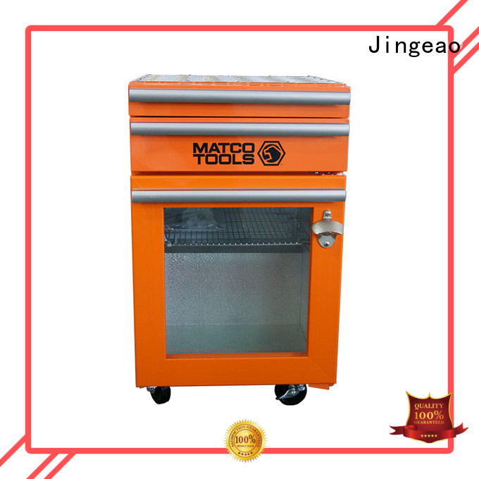 Jingeao blue toolbox cooler for restaurant
