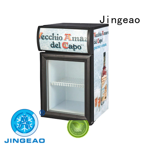 Jingeao high-reputation glass front beverage fridge management for bakery