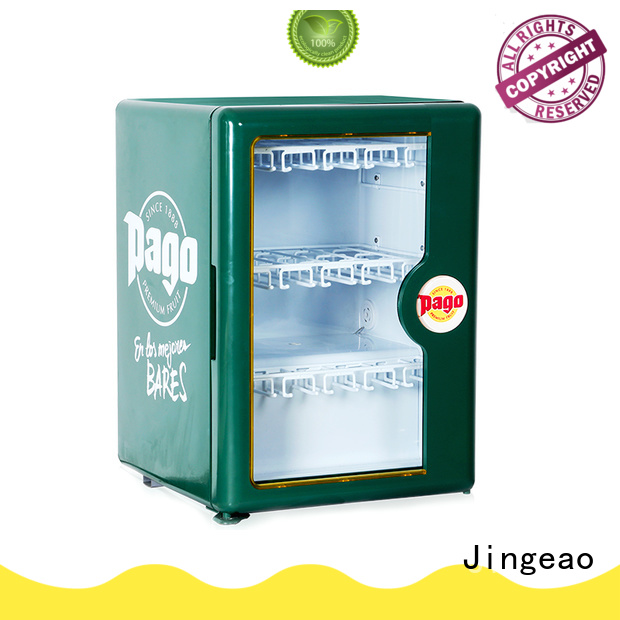 Jingeao cooler commercial drinks refrigerator protection for wine