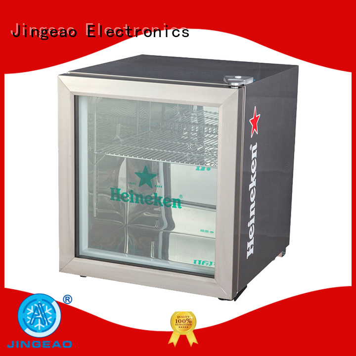 Jingeao good-looking Display Cooler for-sale for bar