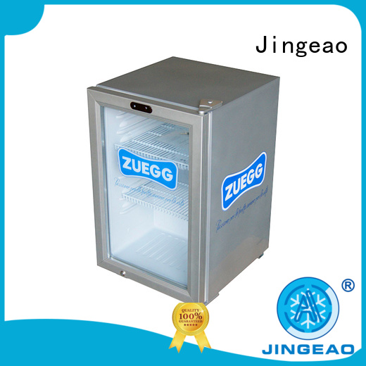 Jingeao dazzing small display refrigerator application for bakery