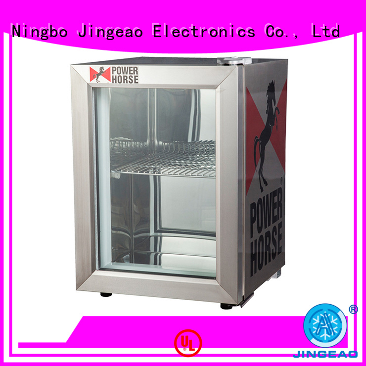 energy saving glass door refrigerator cooler sensing for hotel