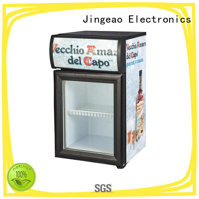 Jingeao display upright display freezer constantly for bar