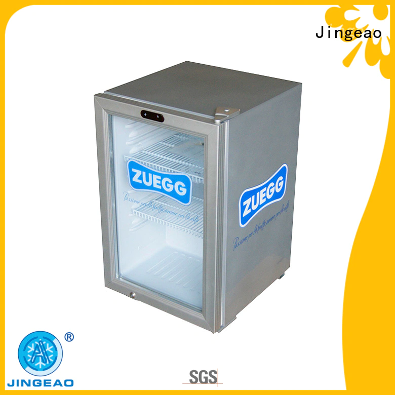 Jingeao beverage glass front fridge type for bakery