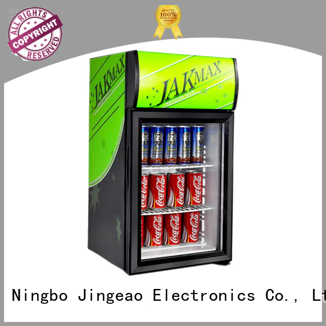 Jingeao cooler display chiller environmentally friendly for supermarket