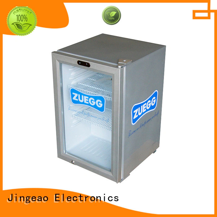 Jingeao power saving small display refrigerator improvement for restaurant