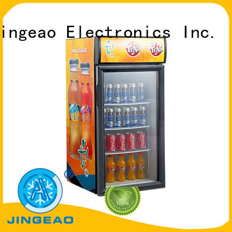 Jingeao cooler commercial beverage refrigerator research for store