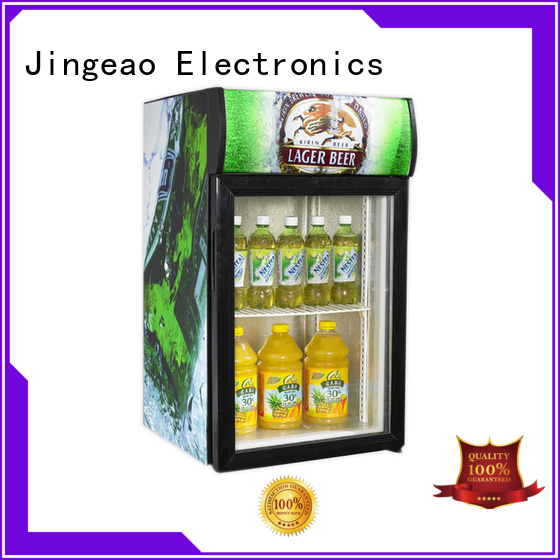 Jingeao superb commercial drinks refrigerator improvement for school