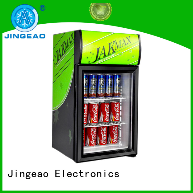 Jingeao fridge beverage display coolers workshops