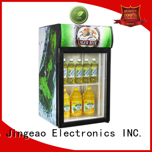 Jingeao cool commercial display refrigerator marketing for wine