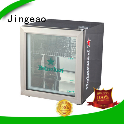 Jingeao dazzing commercial beverage cooler workshops for bar