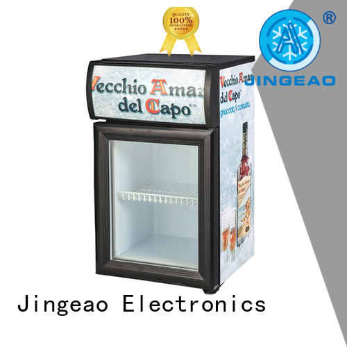 Jingeao cooler glass door refrigerator protection for restaurant