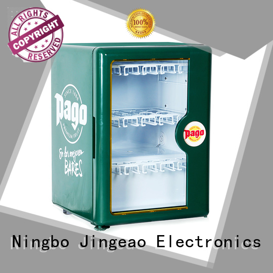 energy saving glass front fridge display constantly for bar