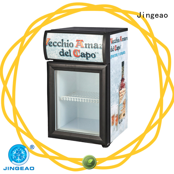 Jingeao fridge display refrigerator type for store