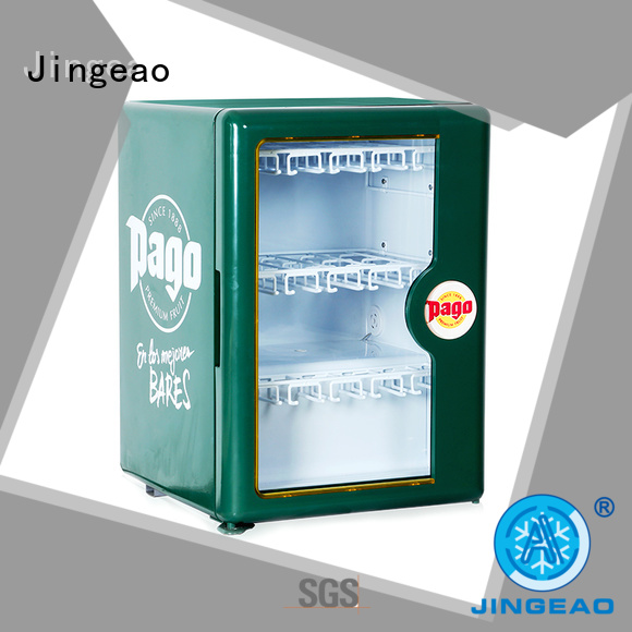 Jingeao cooler commercial display fridges constantly for company