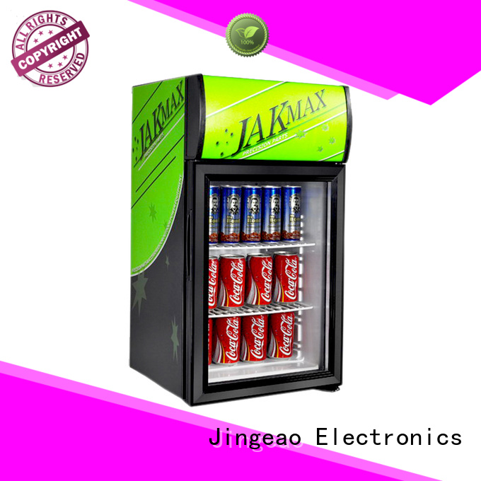 Jingeao fridge display chiller marketing for market