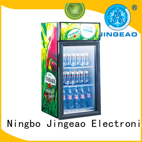 Jingeao fridge display fridge type for school