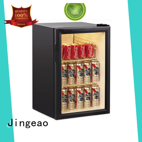 Jingeao cool commercial display fridges improvement for hotel