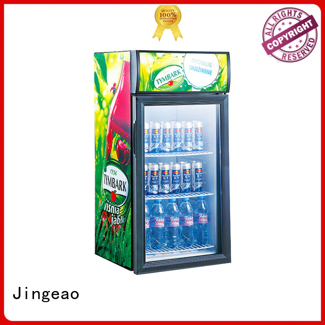 Jingeao dazzing small commercial refrigerator marketing for market