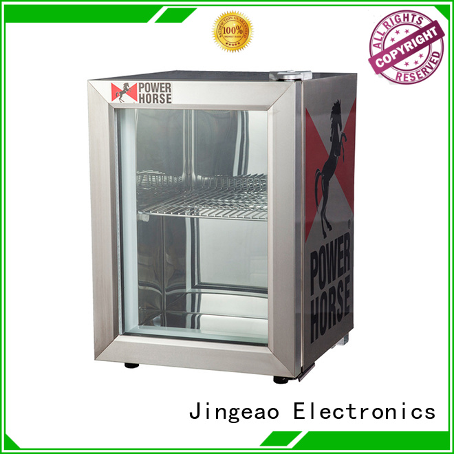 Jingeao beverage glass door refrigerator sensing for store