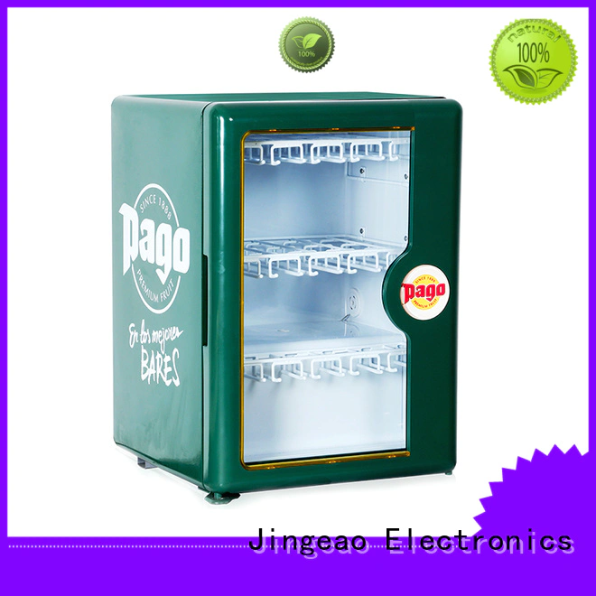 Jingeao good-looking commercial display refrigerator display for hotel