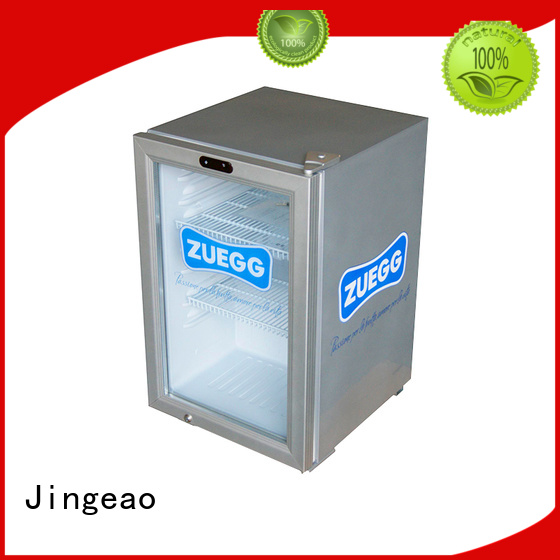 Jingeao dazzing commercial beverage cooler improvement for bakery