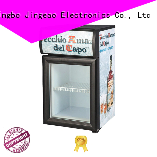 Jingeao fridge commercial beverage cooler workshops for school
