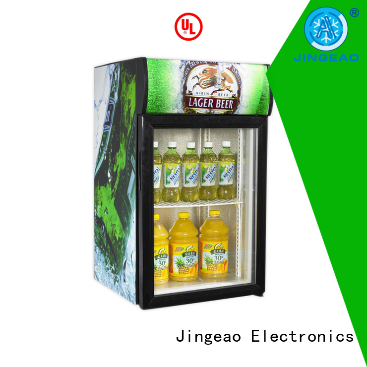 cooler bar display fridge constantly for school Jingeao