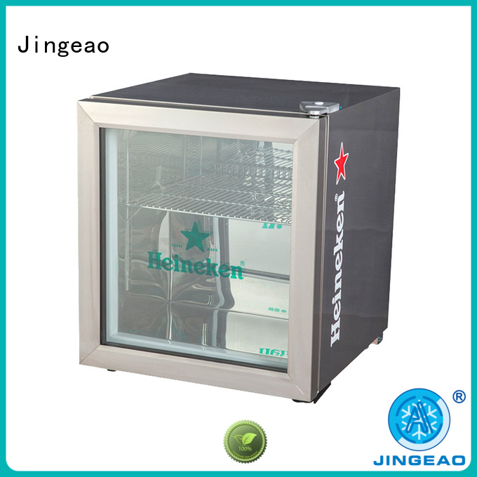 Jingeao display commercial drink fridge for bakery