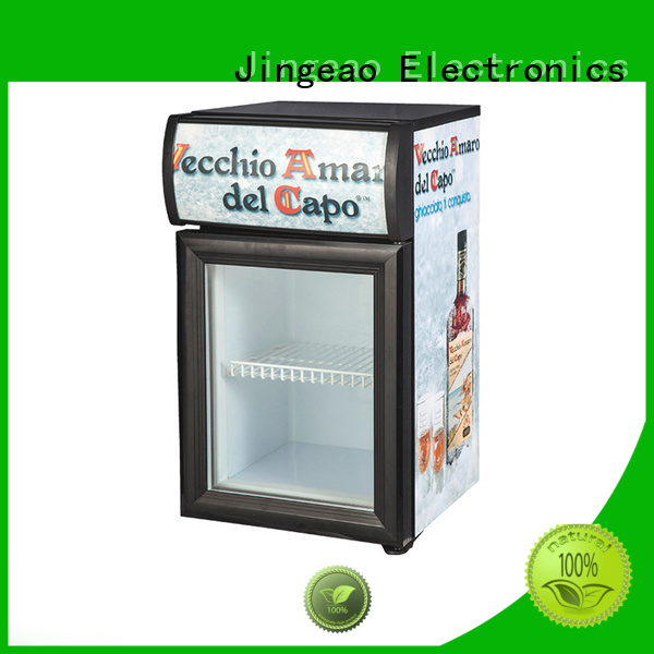 Jingeao fridge display chiller environmentally friendly for supermarket