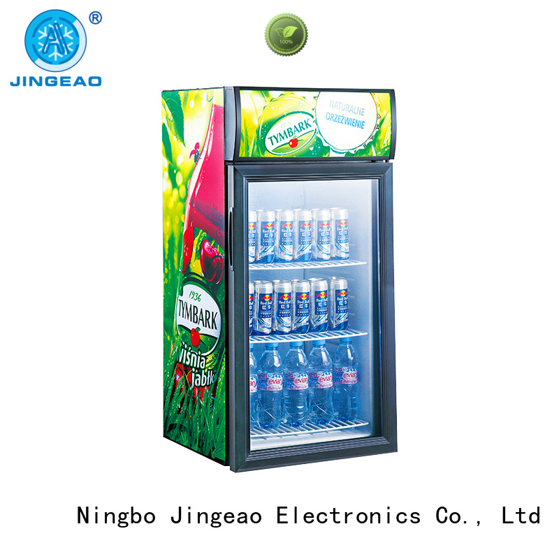 Jingeao cooler display refrigerator environmentally friendly for school