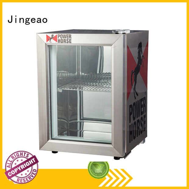 Jingeao fridge commercial beverage cooler package for school