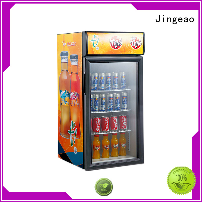 Jingeao fridge beer display cooler constantly for restaurant
