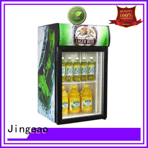 Jingeao good-looking commercial display fridges management for wine