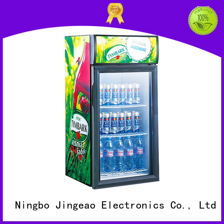 Jingeao fabulous commercial beverage cooler constantly for company