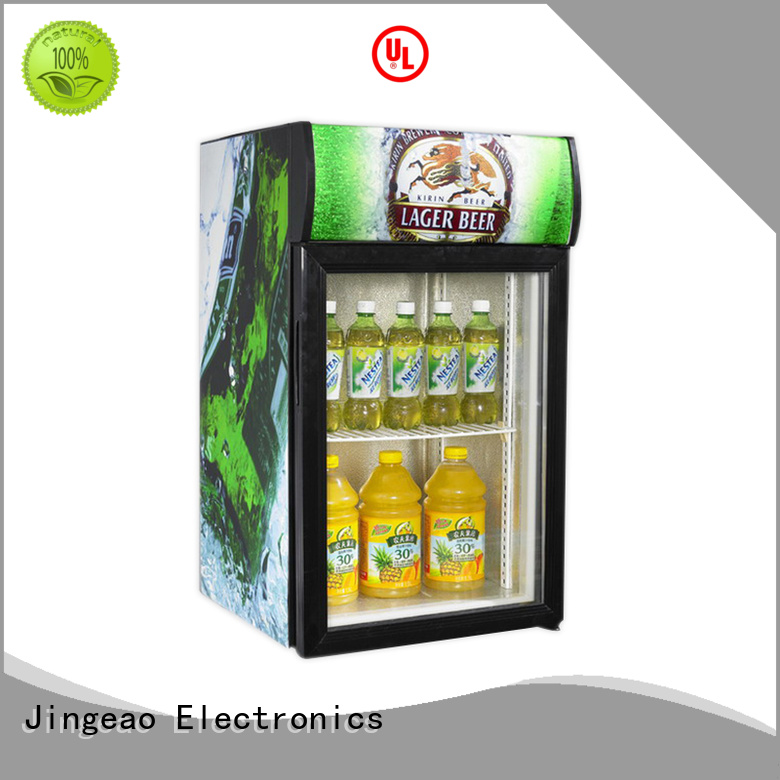 Jingeao energy saving display fridge for market