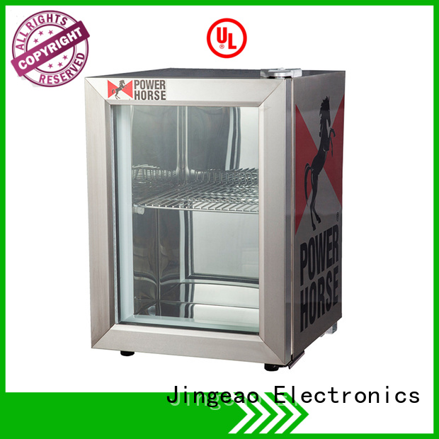 Jingeao fridge commercial beverage refrigerator research for company
