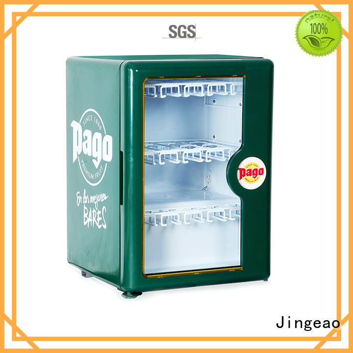 Jingeao cooler display fridge application for school