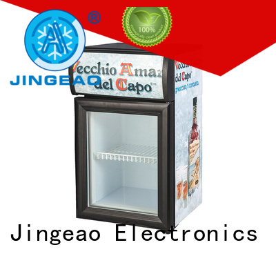 Jingeao energy saving display fridge marketing for school