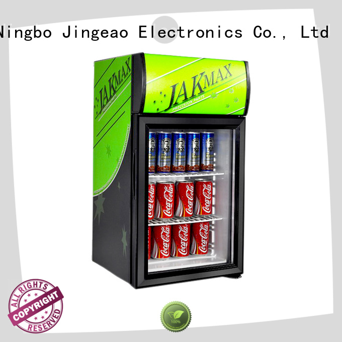 Jingeao fridge retail display fridge application for school