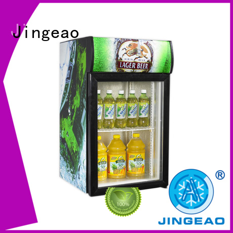 Jingeao popular commercial beverage cooler protection for school